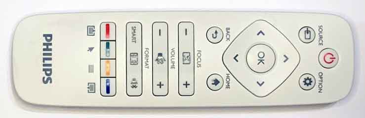 Philips Screeneo S6 remote